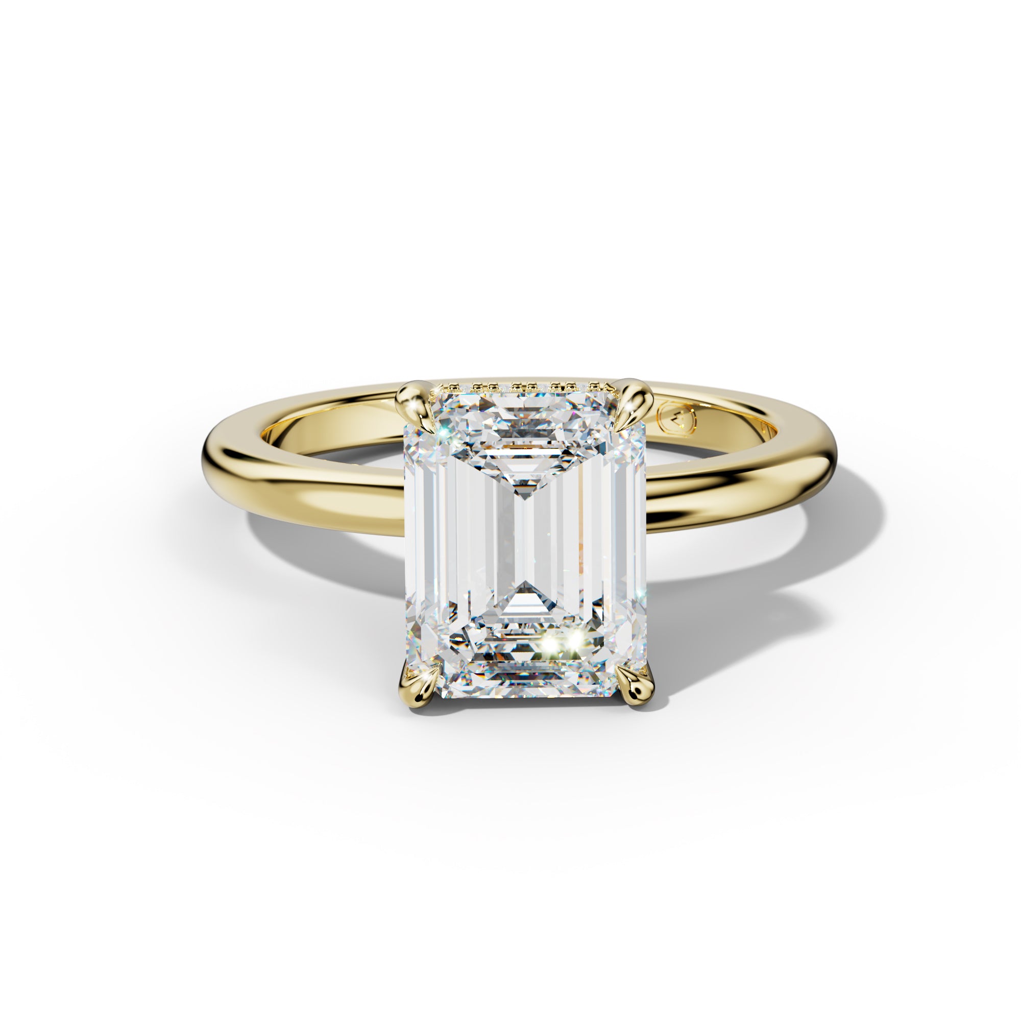 Reese Emerald Cut Engagement Ring